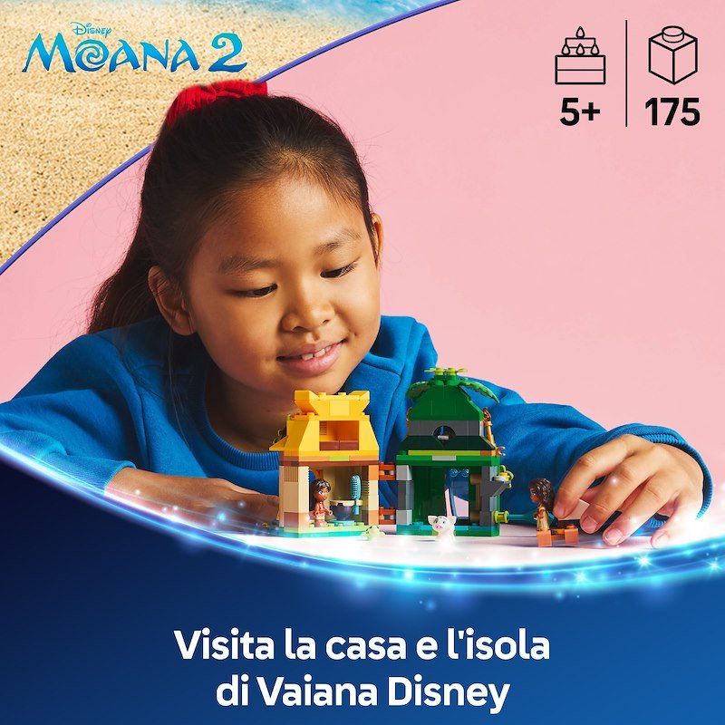 Lego® Disney Divertimento sull’isola di Vaiana 43260