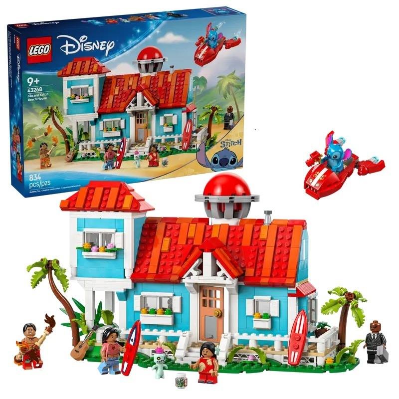 Lego Disney Casa Sulla Spiaggia di Lilo e Stitch 43268