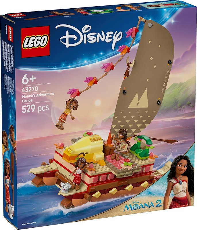 Lego® LA CANOA DI VAIANA - 43270
