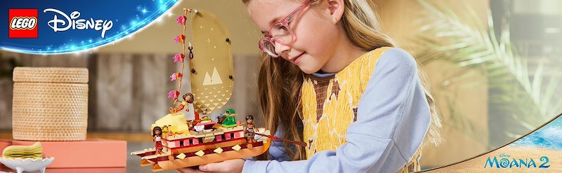 Lego® LA CANOA DI VAIANA - 43270