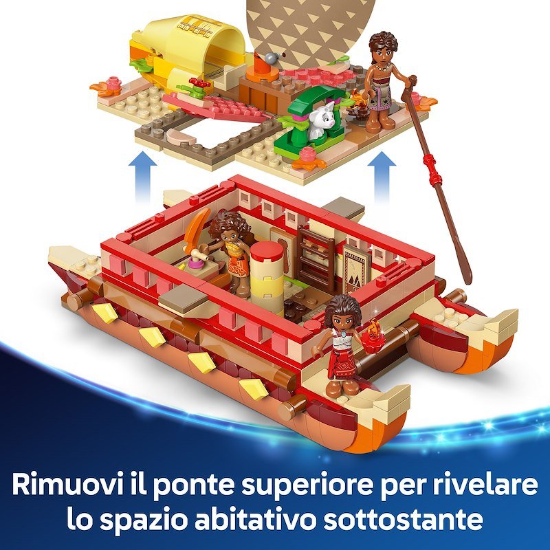 Lego® LA CANOA DI VAIANA - 43270