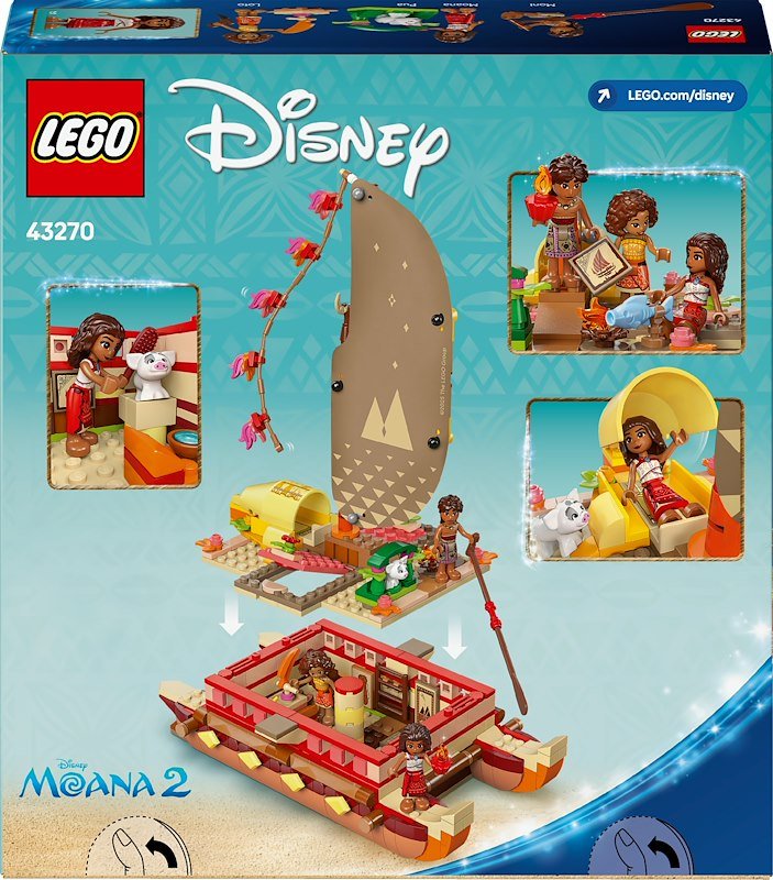 Lego® LA CANOA DI VAIANA - 43270