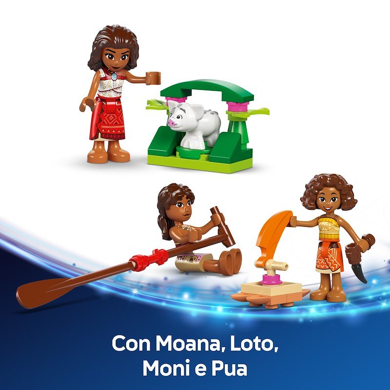 Lego® LA CANOA DI VAIANA - 43270