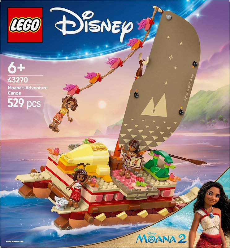 Lego® LA CANOA DI VAIANA - 43270