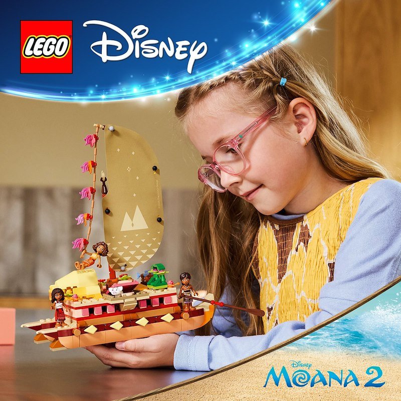 Lego® LA CANOA DI VAIANA - 43270
