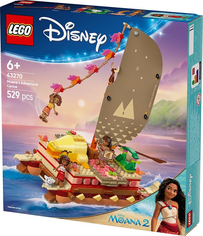 Lego® LA CANOA DI VAIANA - 43270