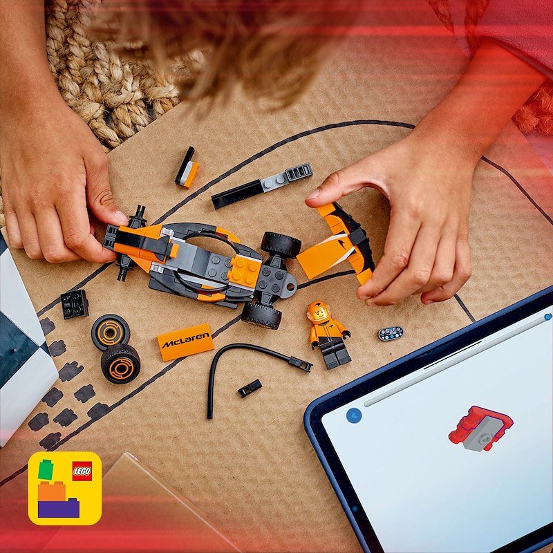 Lego® City Pilota e monoposto McLaren F1 (60442)