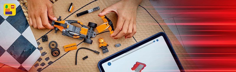 Lego® City Pilota e monoposto McLaren F1 (60442)