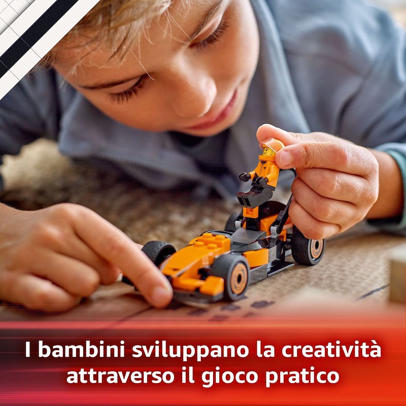 Lego® City Pilota e monoposto McLaren F1 (60442)
