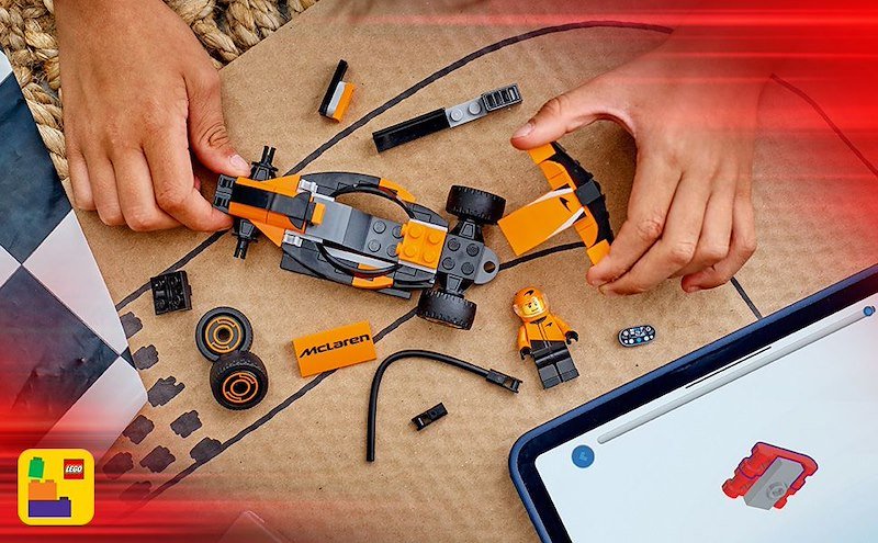 Lego® City Pilota e monoposto McLaren F1 (60442)