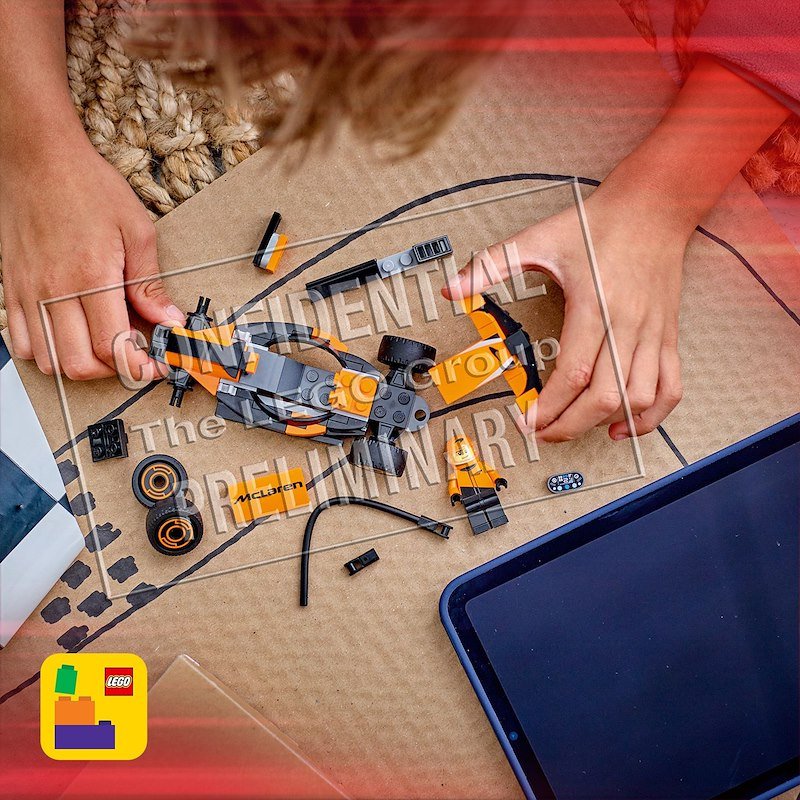 Lego® City Pilota e monoposto McLaren F1 (60442)