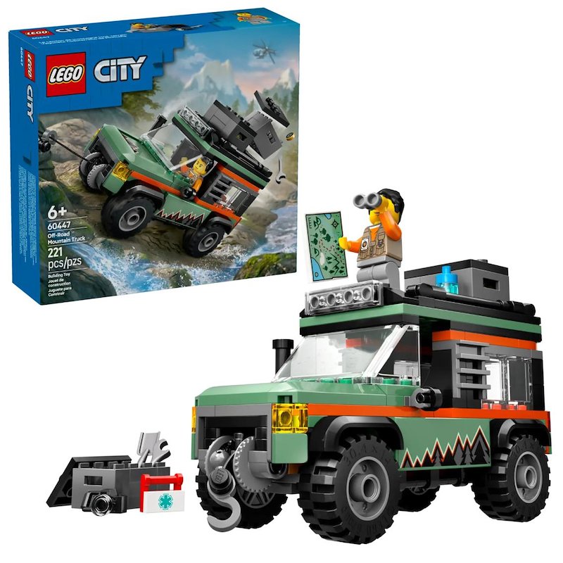 Lego® City Fuoristrada di montagna 4x4 60447