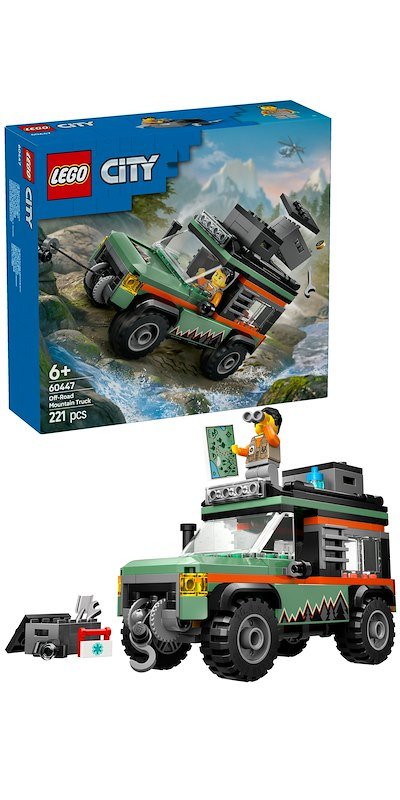 Lego® City Fuoristrada di montagna 4x4 60447