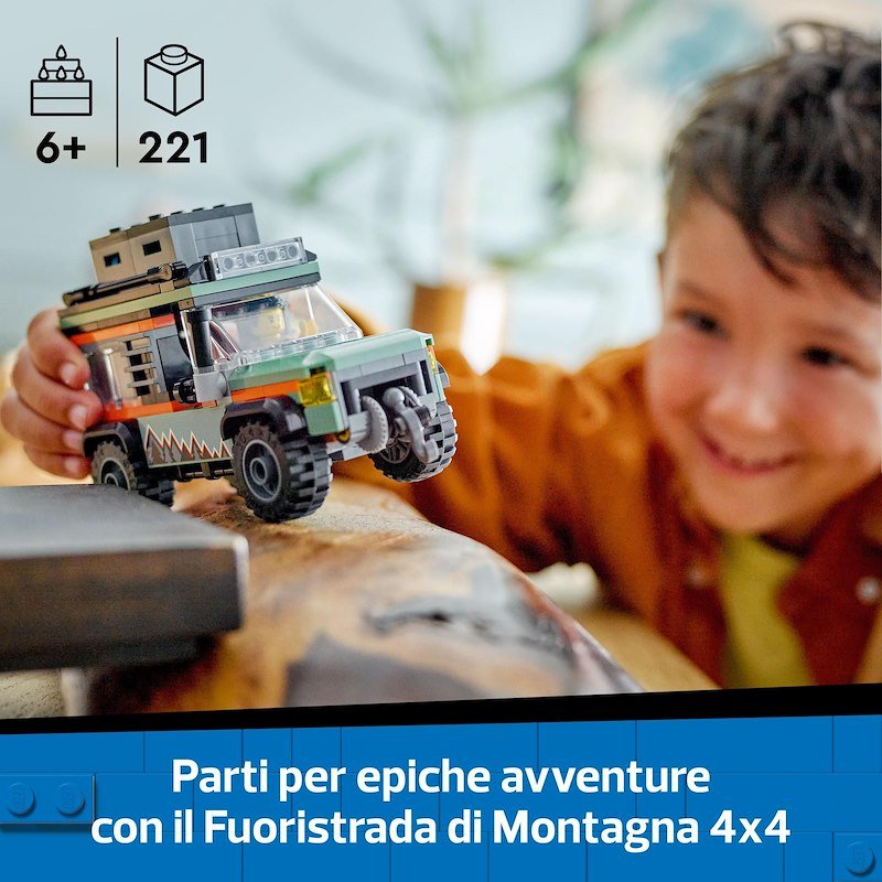 Lego® City Fuoristrada di montagna 4x4 60447