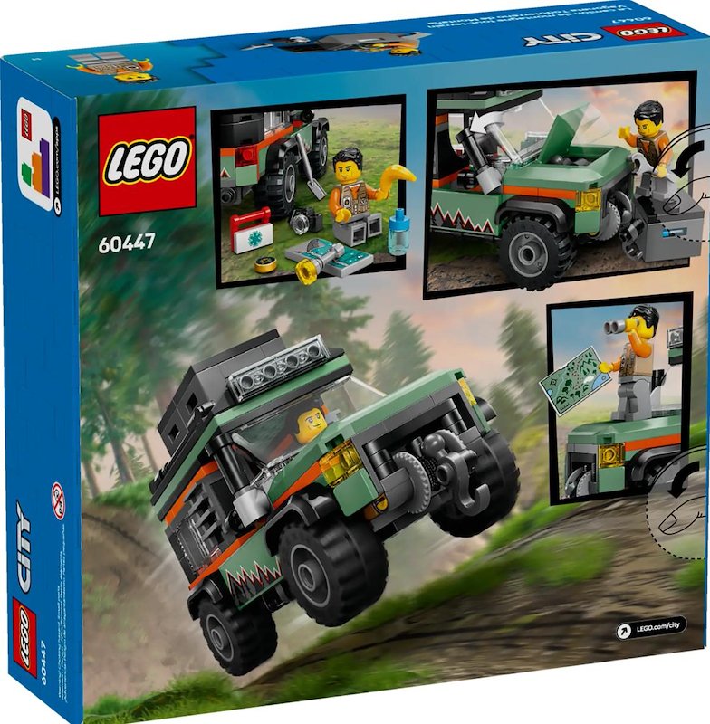Lego® City Fuoristrada di montagna 4x4 60447