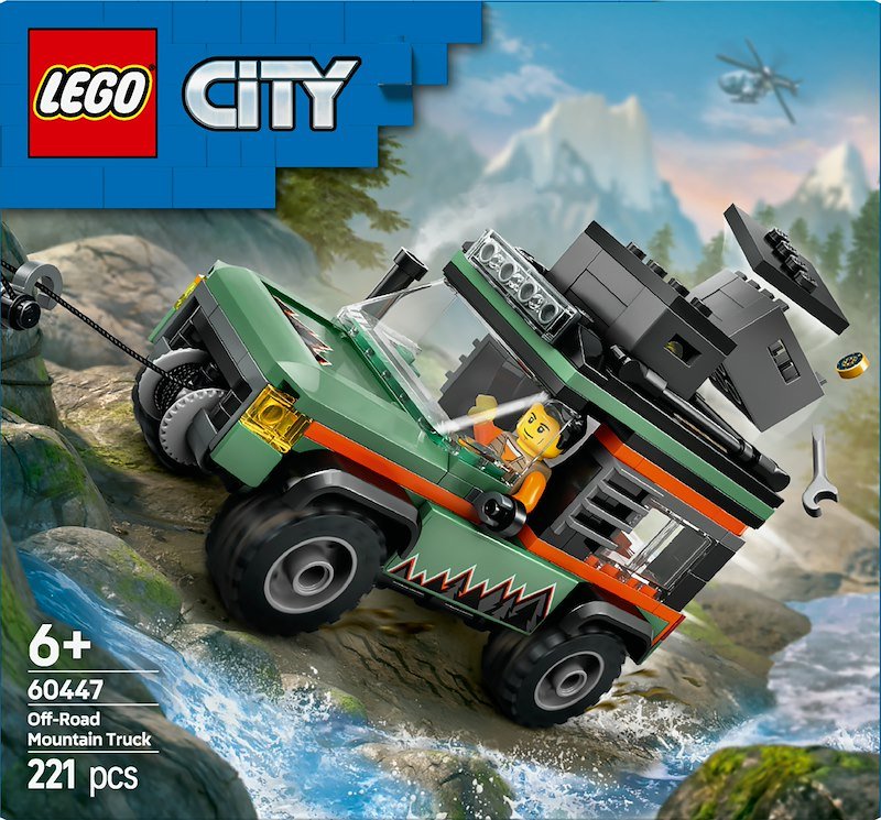 Lego® City Fuoristrada di montagna 4x4 60447