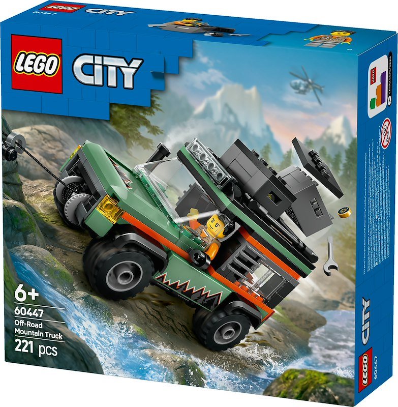 Lego® City Fuoristrada di montagna 4x4 60447