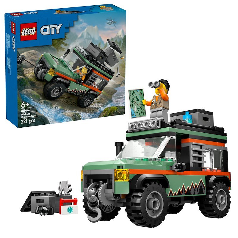 Lego® City Fuoristrada di montagna 4x4 60447