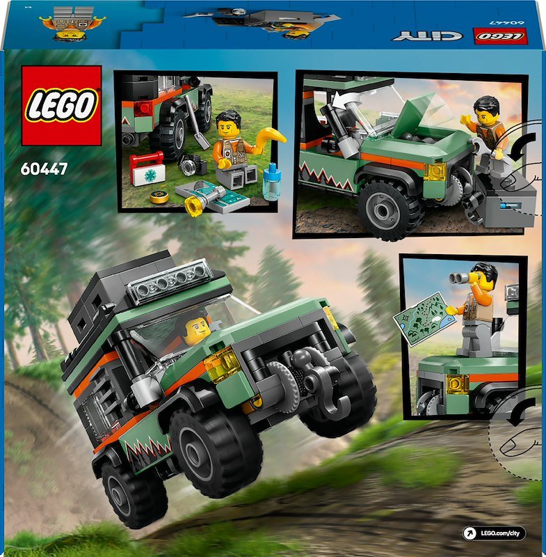 Lego® City Fuoristrada di montagna 4x4 60447