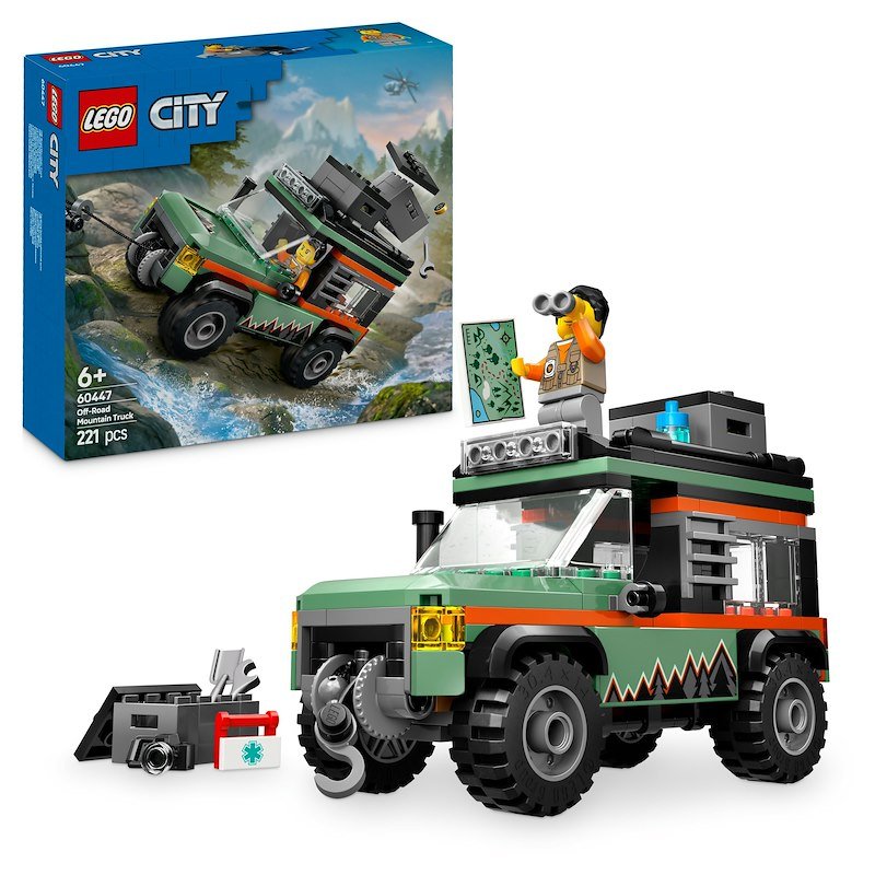 Lego® City Fuoristrada di montagna 4x4 60447
