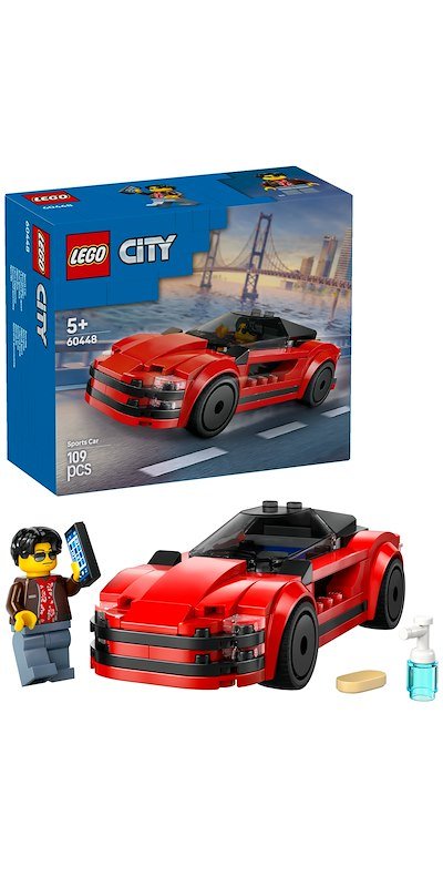 Lego® City Auto sportiva rossa 60448