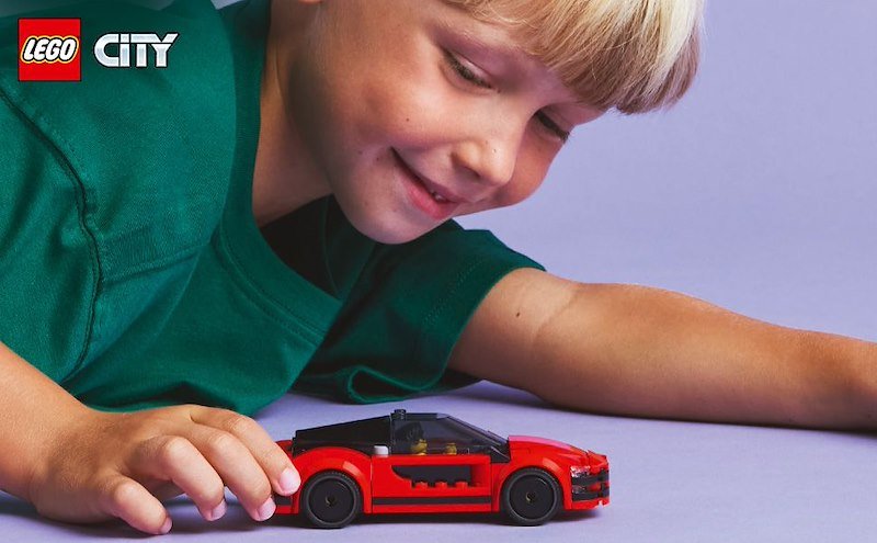 Lego® City Auto sportiva rossa 60448