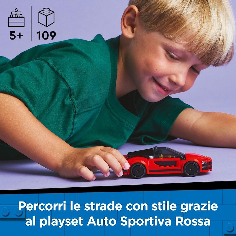 Lego® City Auto sportiva rossa 60448