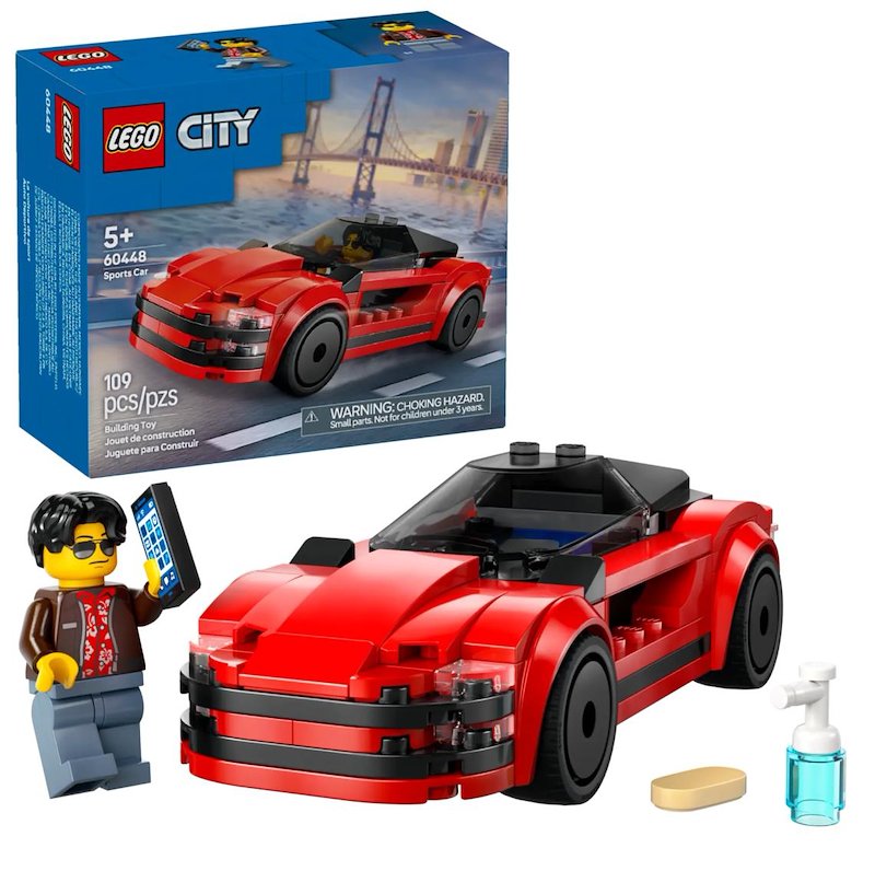 Lego® City Auto sportiva rossa 60448
