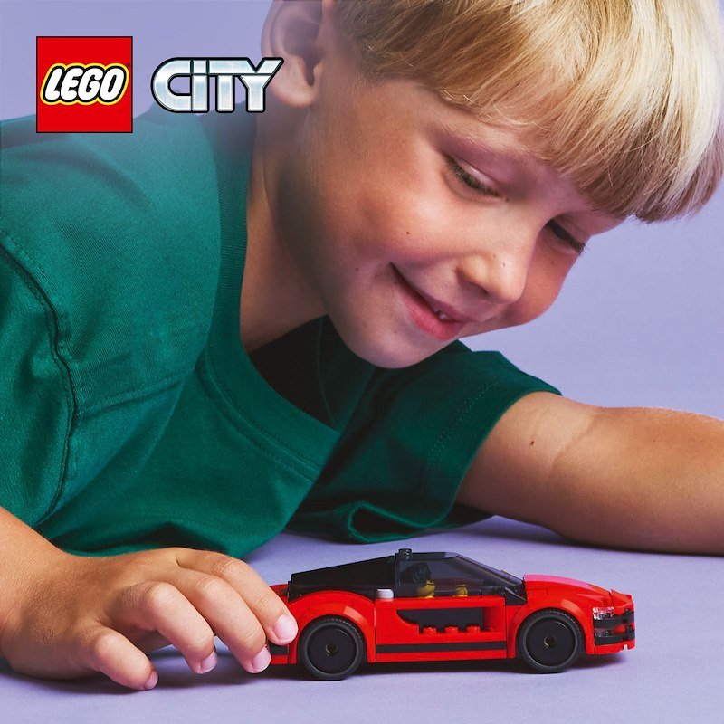 Lego® City Auto sportiva rossa 60448