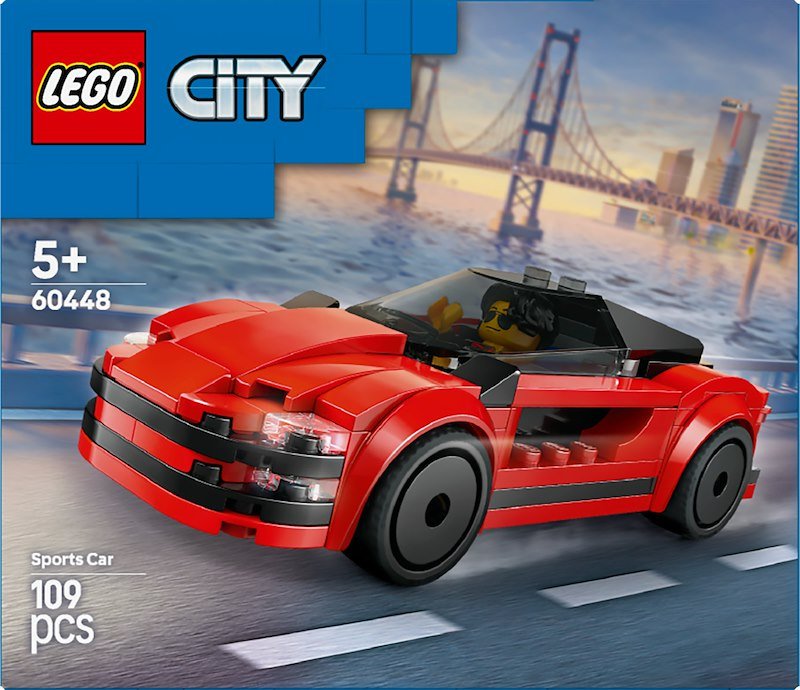Lego® City Auto sportiva rossa 60448