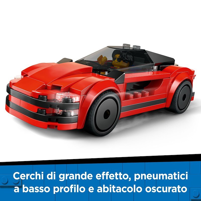 Lego® City Auto sportiva rossa 60448