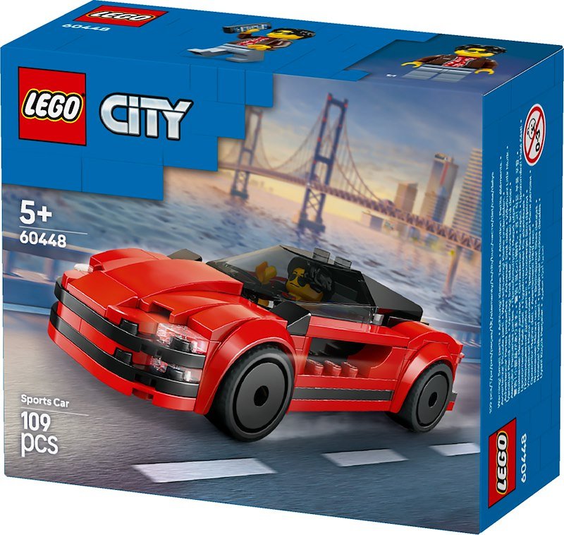 Lego® City Auto sportiva rossa 60448