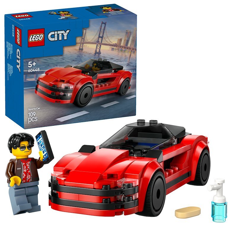 Lego® City Auto sportiva rossa 60448