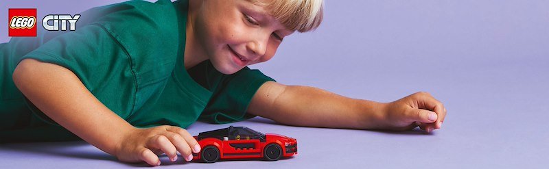 Lego® City Auto sportiva rossa 60448