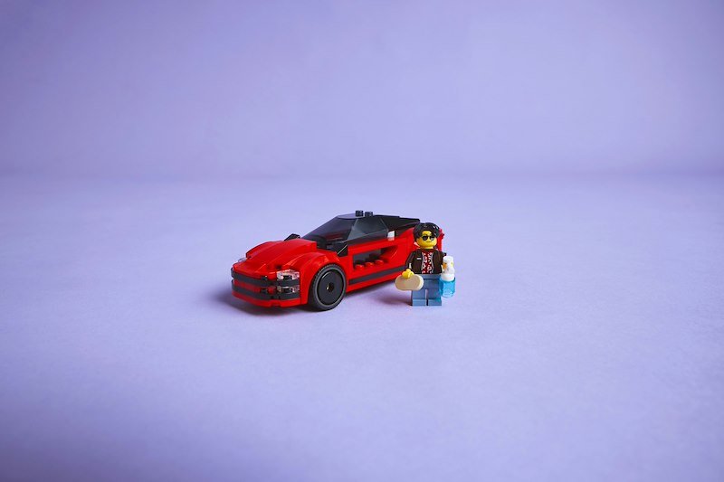 Lego® City Auto sportiva rossa 60448