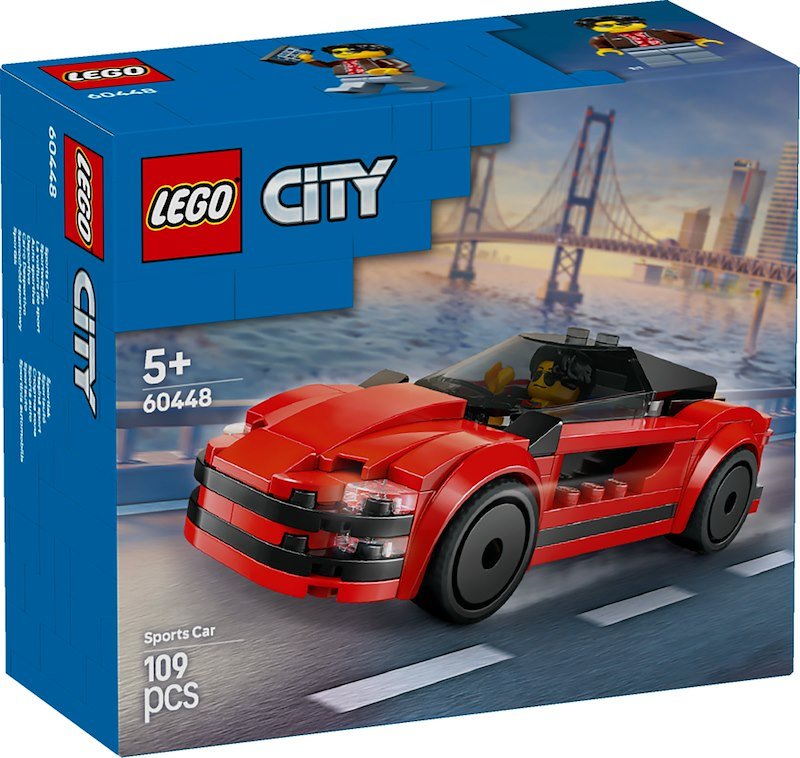 Lego® City Auto sportiva rossa 60448