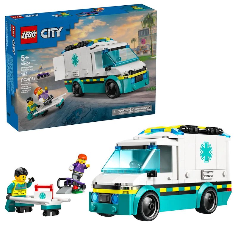 Lego® AMBULANZA DI EMERGENZA - 60451