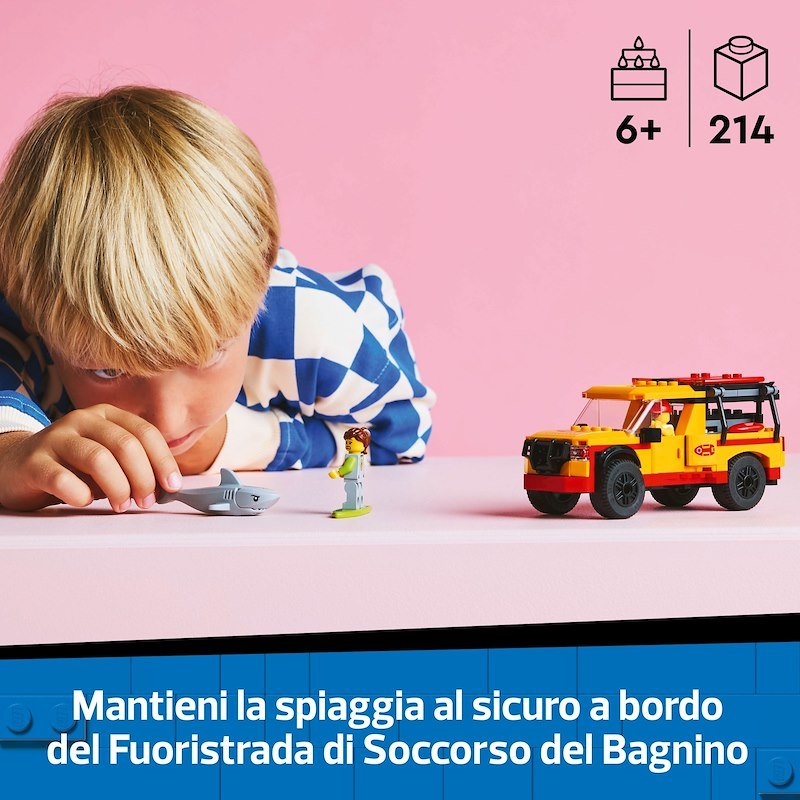Lego® FUORISTRADA DI SOCCORSO DEL BAGNINO-60453