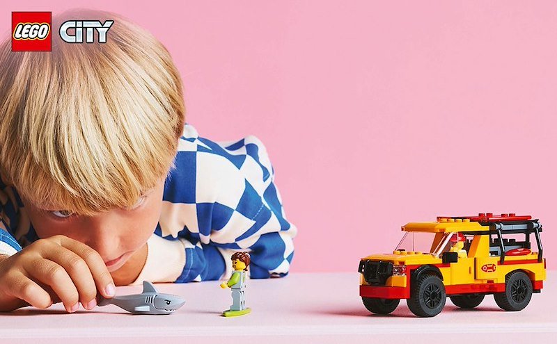 Lego® FUORISTRADA DI SOCCORSO DEL BAGNINO-60453