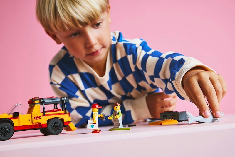 Lego® FUORISTRADA DI SOCCORSO DEL BAGNINO-60453