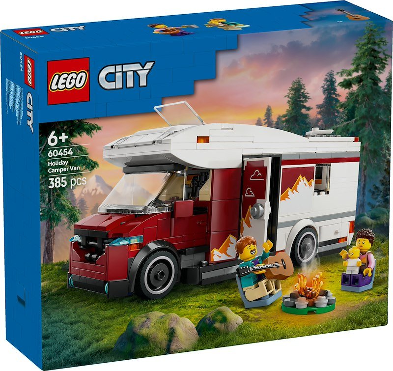 Lego® CAMPER VAN DELLEVACANZE D'AVVENTURA-60454