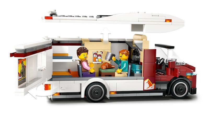 Lego® CAMPER VAN DELLEVACANZE D'AVVENTURA-60454