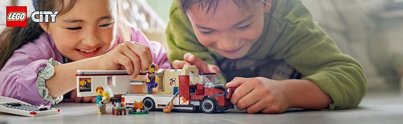 Lego® CAMPER VAN DELLEVACANZE D'AVVENTURA-60454