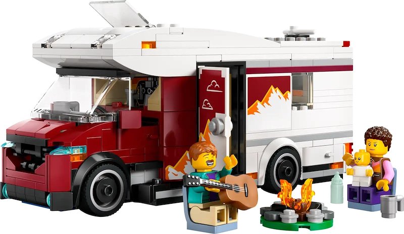 Lego® CAMPER VAN DELLEVACANZE D'AVVENTURA-60454