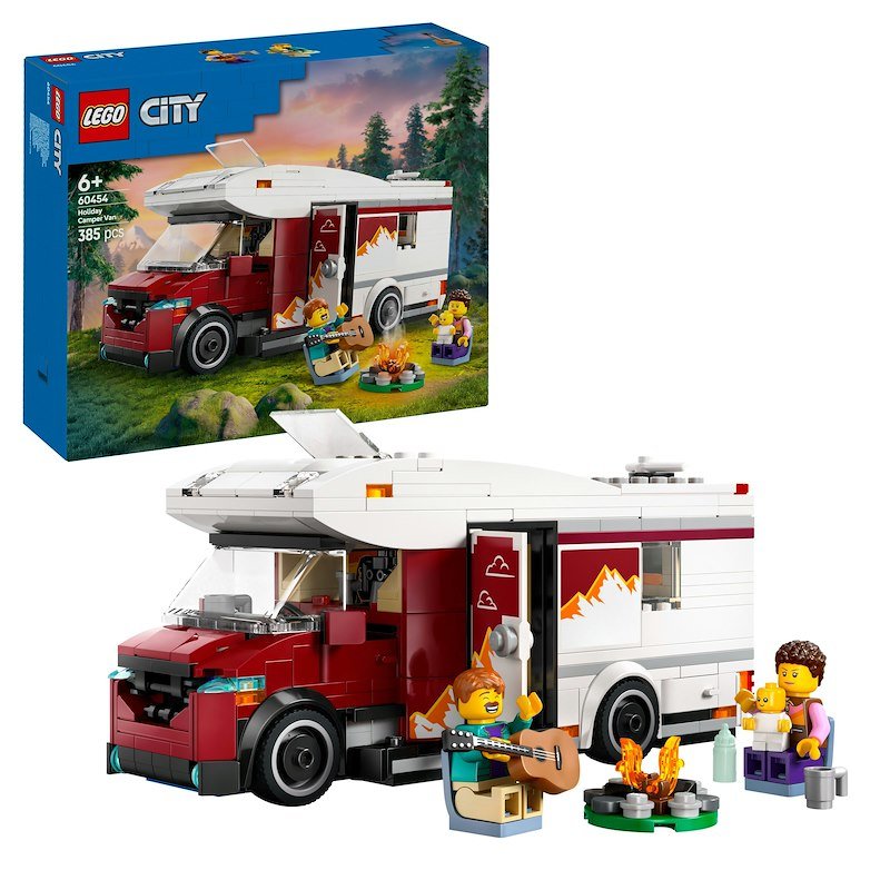 Lego® CAMPER VAN DELLEVACANZE D'AVVENTURA-60454