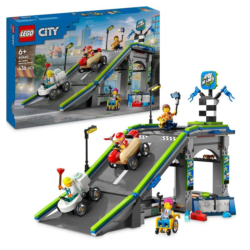 Lego® GARA SULLA PISTA A RAMPE - 60460
