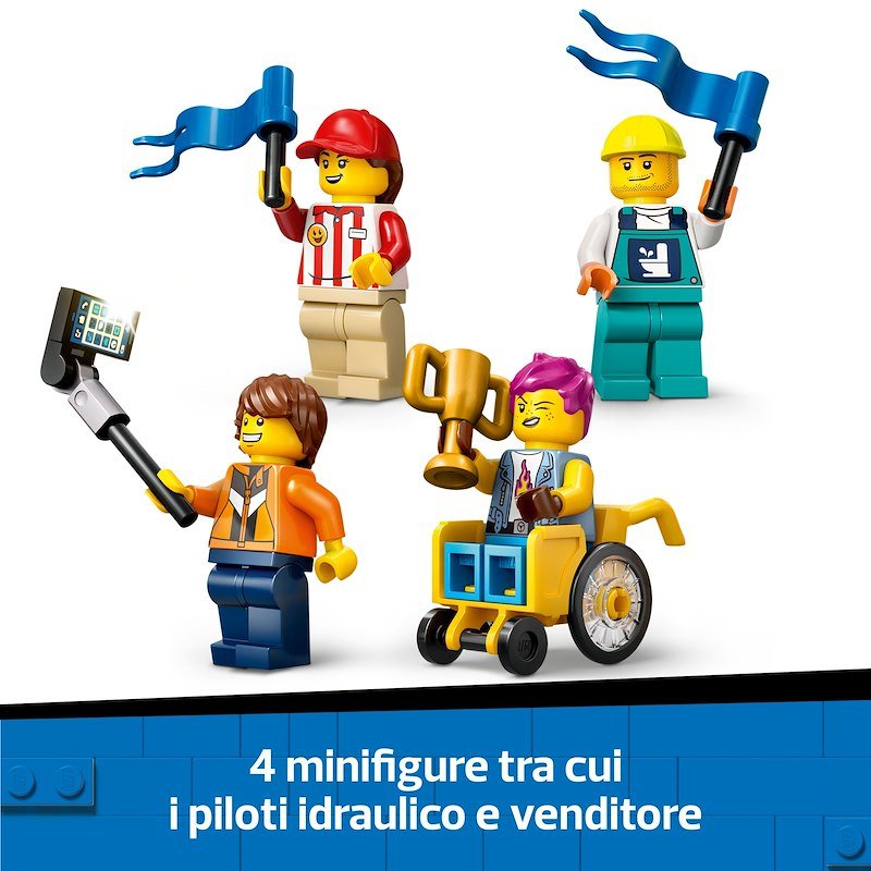 Lego® GARA SULLA PISTA A RAMPE - 60460
