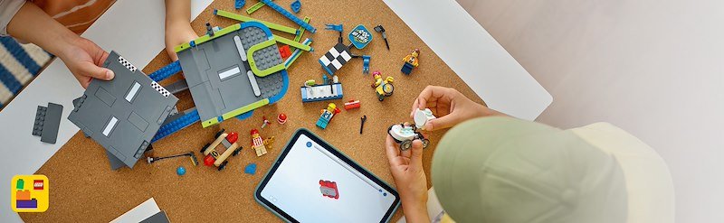 Lego® GARA SULLA PISTA A RAMPE - 60460