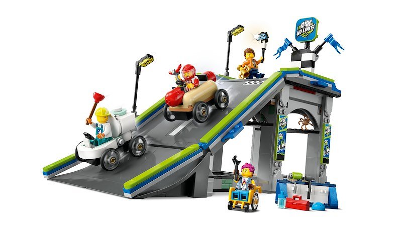 Lego® GARA SULLA PISTA A RAMPE - 60460