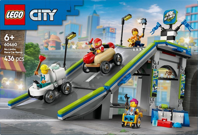 Lego® GARA SULLA PISTA A RAMPE - 60460